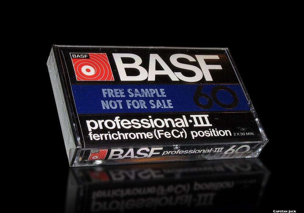 BASF PROFESSIONAL III 60 Demonstration 磁带 1976-78 US