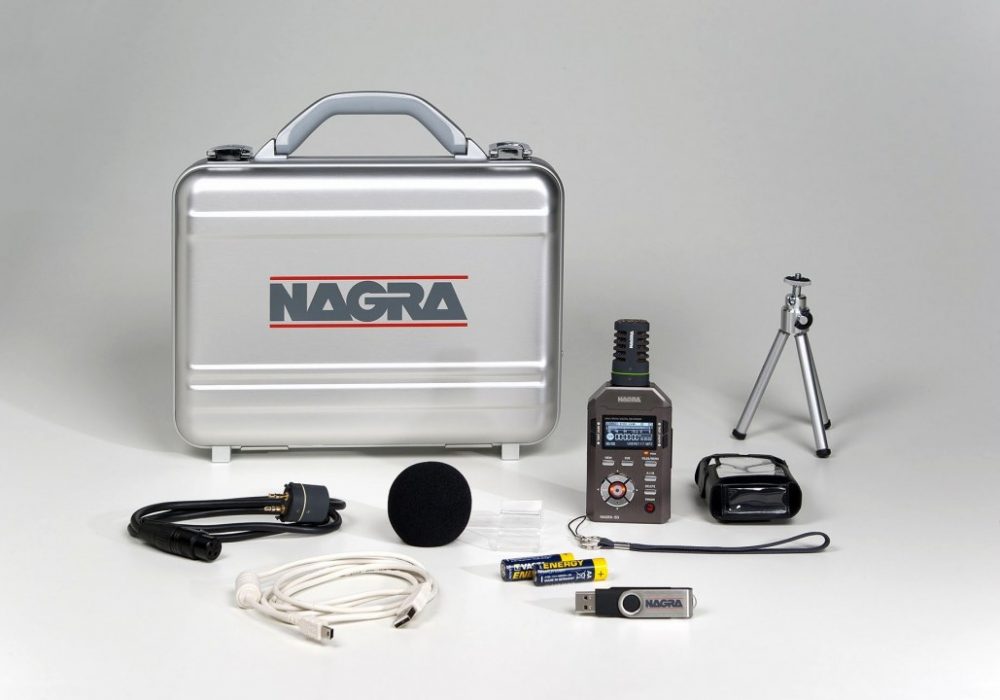 Nagra SD case and contents