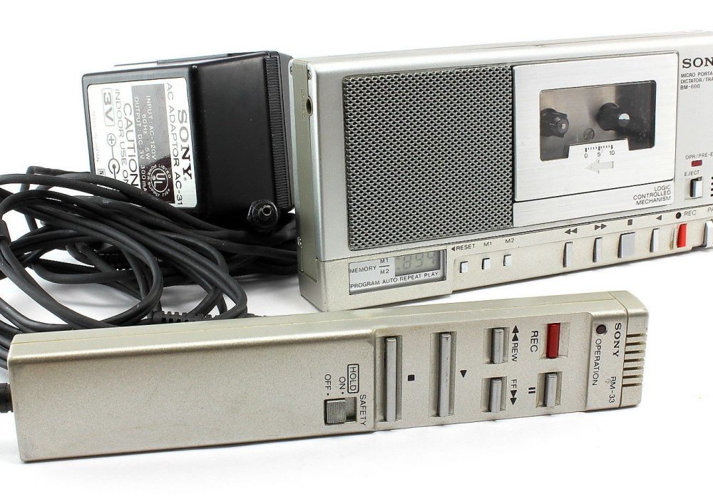 索尼 SONY BM-600 微型磁带录音机