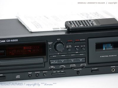 TASCAM CD-A500 Studio CD/卡座 一体机