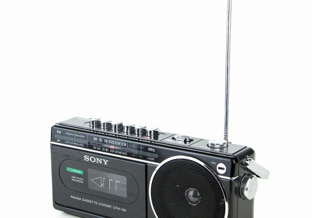 索尼 SONY CFM-120 小型 AM/FM 收录机