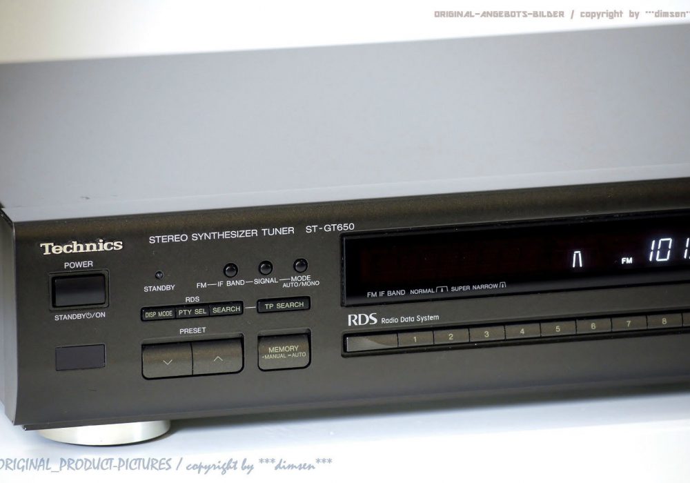 松下 Technics ST-GT650 RDS AM/FM 立体声收音头
