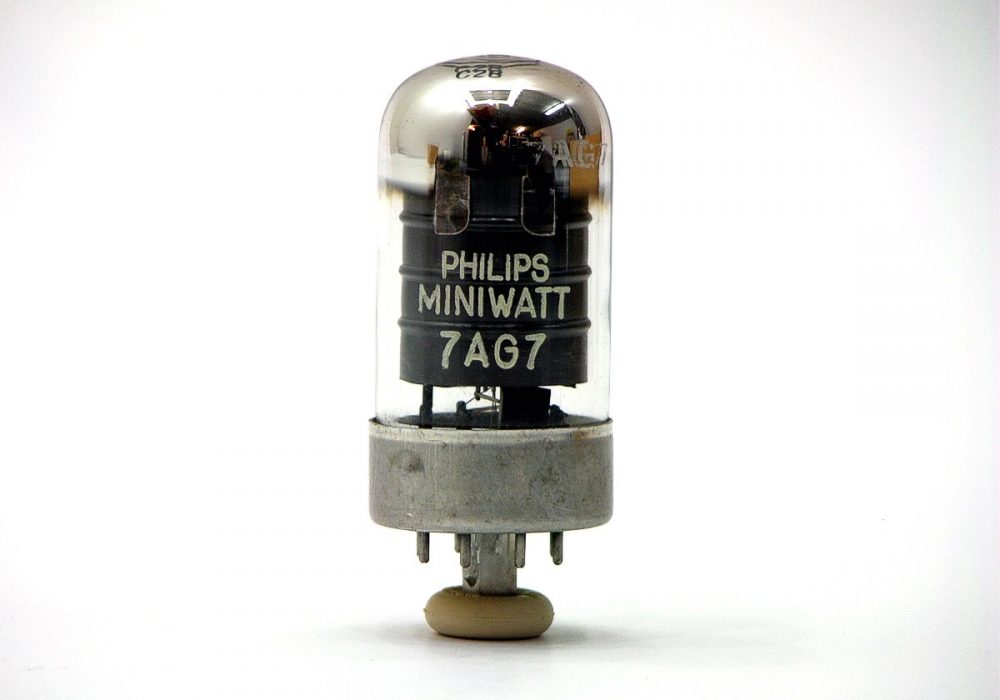 飞利浦 Philips Miniwatt 7AG7 电子管