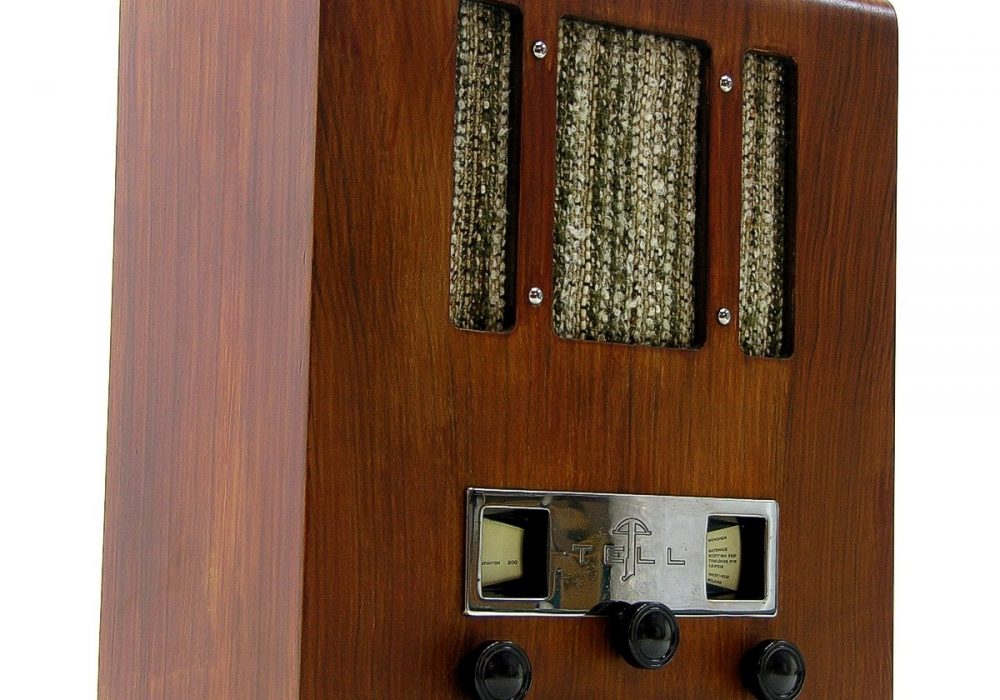 TELL 古董 电子管收音机