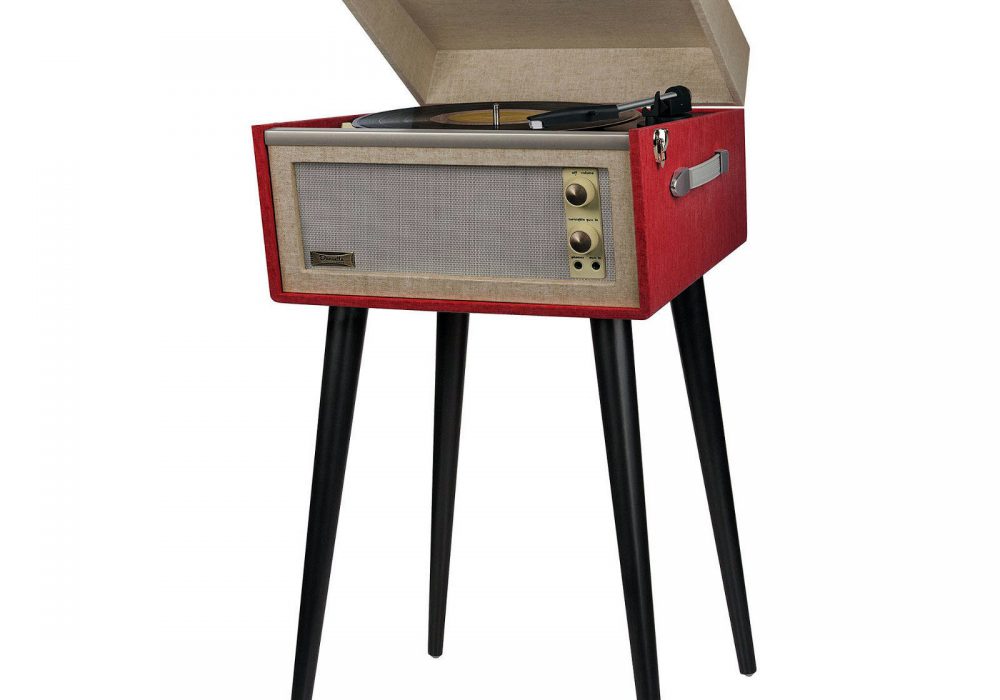 Crosley CR6233A-RE Dansette Bermuda 黑胶唱机