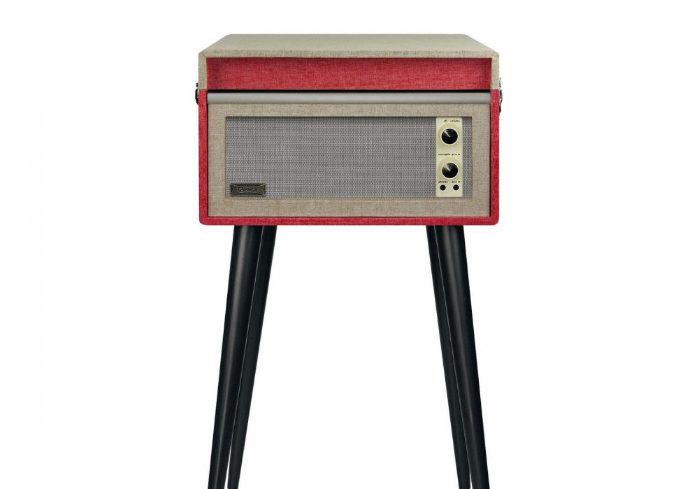 Crosley CR6233A-RE Dansette Bermuda 黑胶唱机