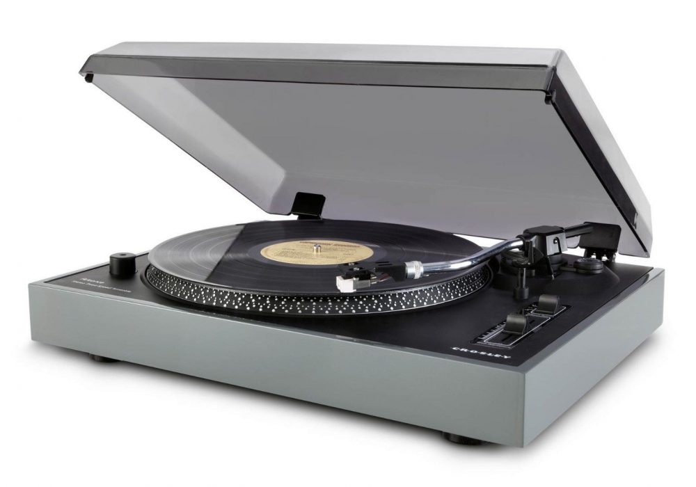 Crosley CR6009A-GY Advance 3 Speed USB 黑胶唱机 – GREY record player NEW