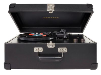 Crosley CR49-BK Traveler 黑胶唱机 便携 Stylings Record Player ~ BLACK NEW