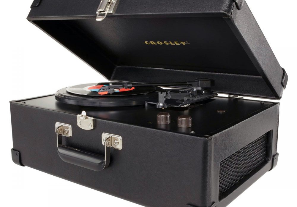 Crosley CR49-BK Traveler 黑胶唱机 便携 Stylings Record Player ~ BLACK NEW