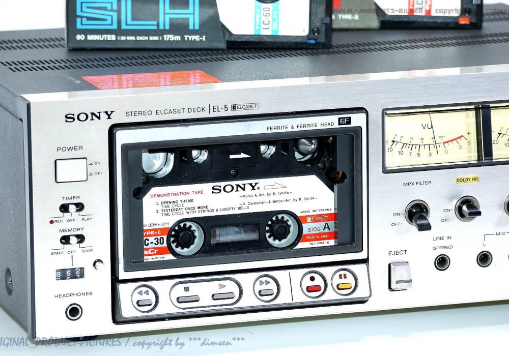 索尼 SONY EL-5 高级Elcaset磁带卡座