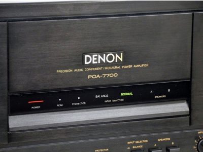 DENON POA-7700 功率放大器