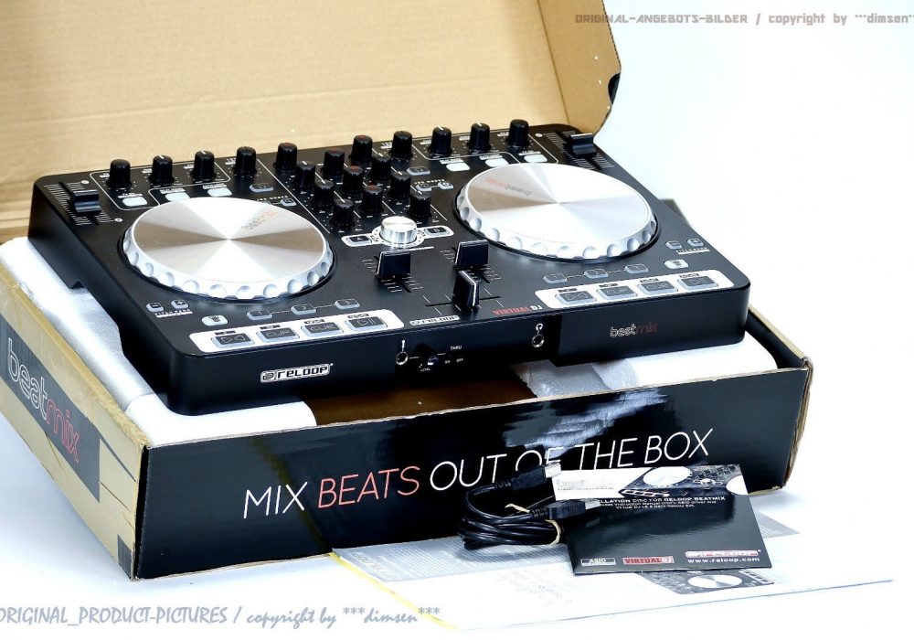 Reloop BeatMix 2 Virtual-DJ 打碟机