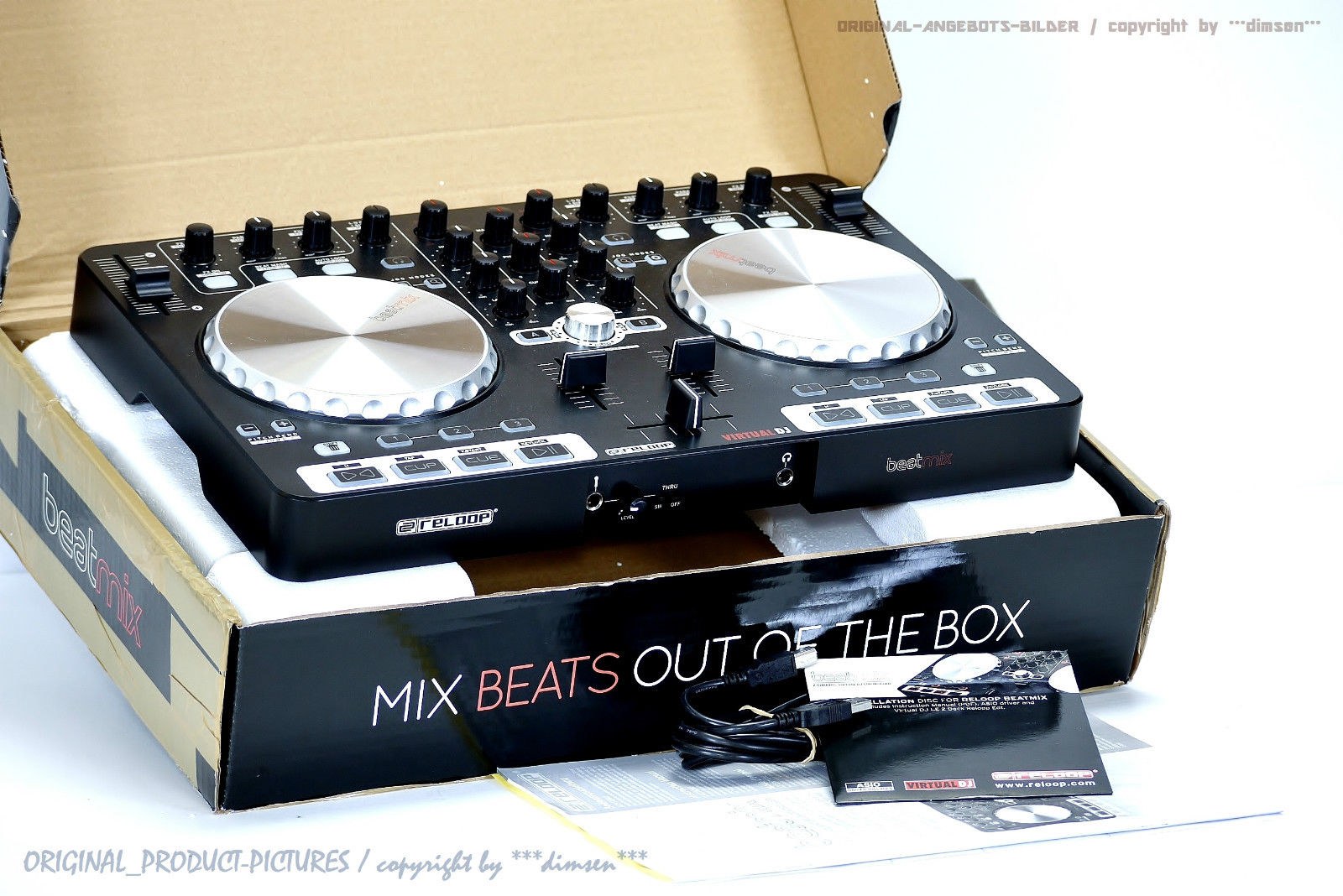 Reloop BeatMix 2 VirtualDJ 打碟机 Lark Club