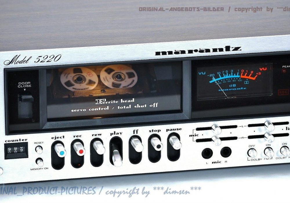 马兰士 MARANTZ Model 5220 古典式双表头卡座