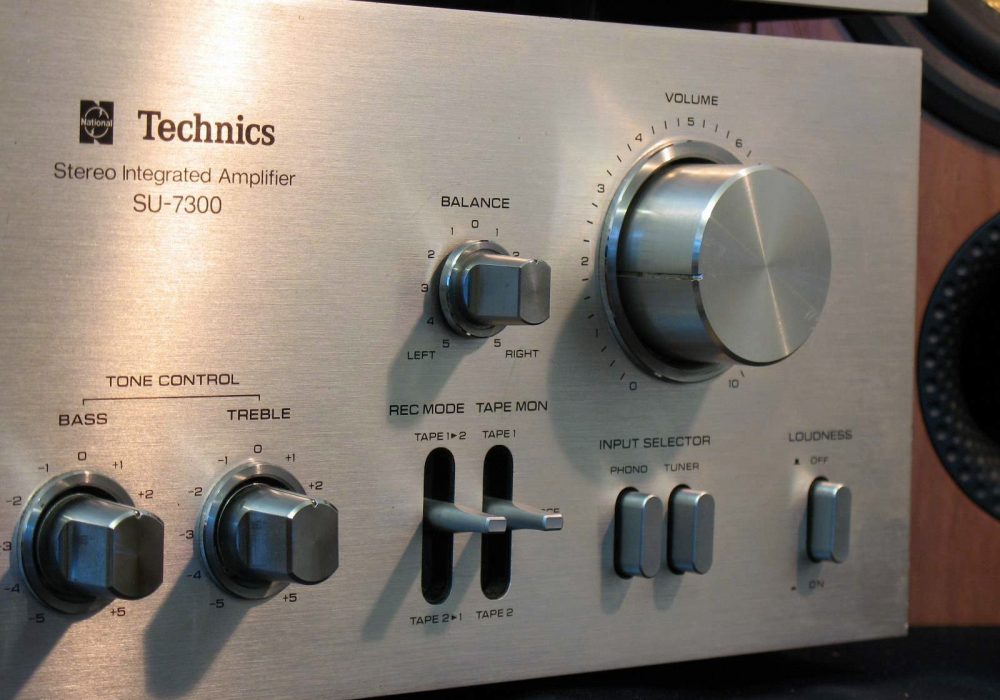 松下 Technics SU-7300 功率放大器 + SU-7600 FM/AM 收音头