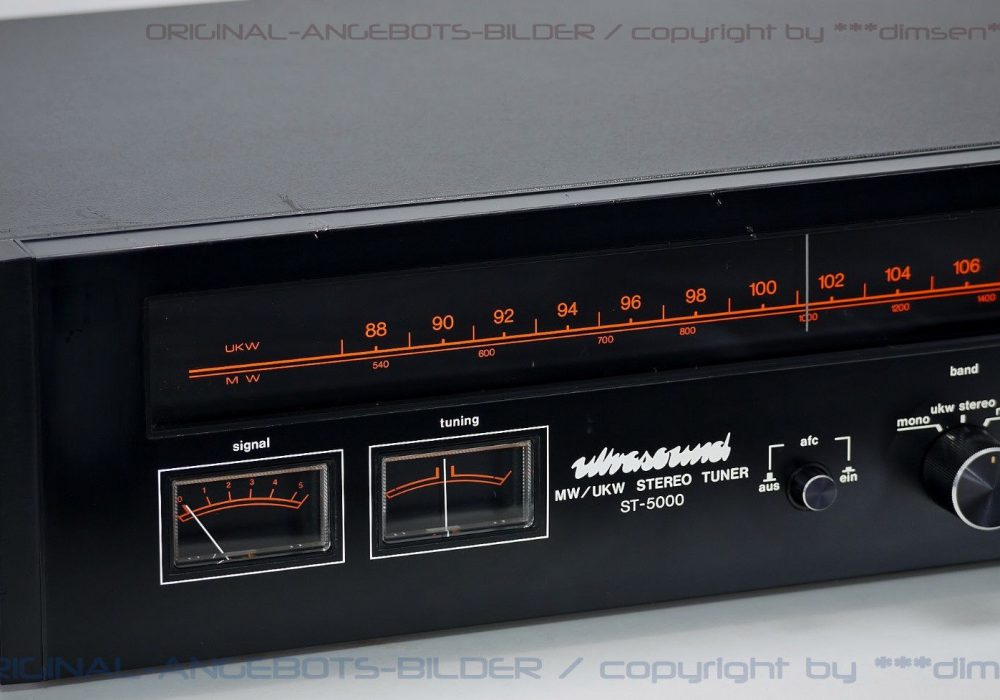 ULTRASOUND ST-5000 古董 MW/UKW 立体声 Tuner! Top-Zustand!!