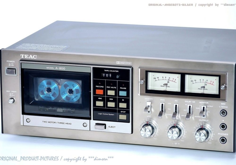 TEAC A-800 三磁头卡座