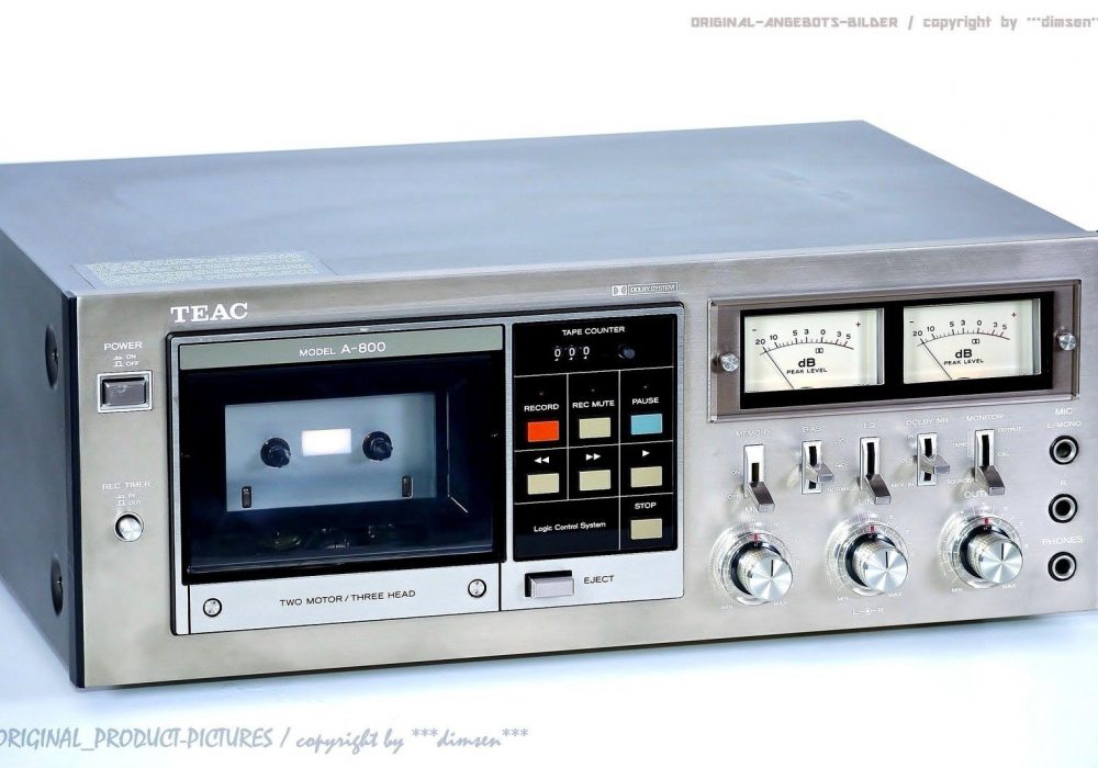 TEAC A-800 三磁头卡座