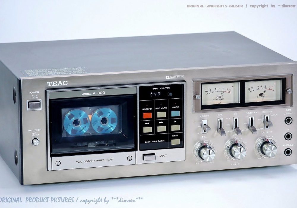 TEAC A-800 三磁头卡座