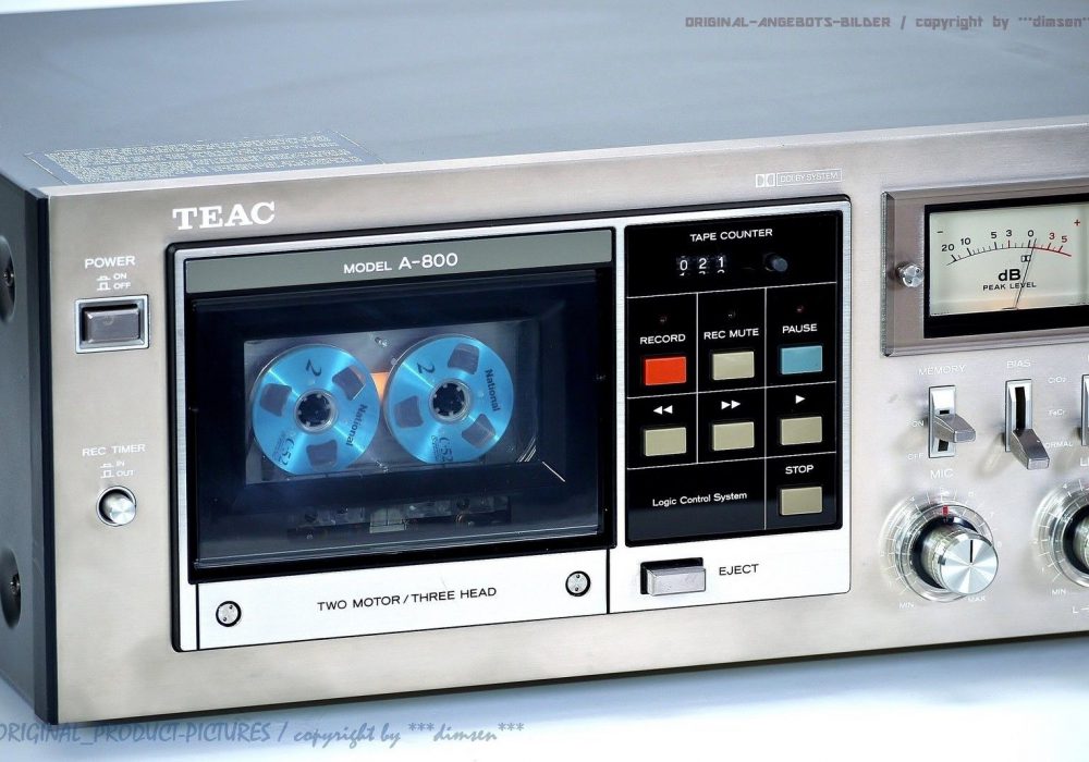 TEAC A-800 三磁头卡座