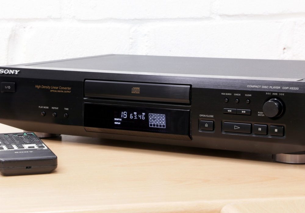 索尼 SONY CDP-XE220 Hi-Fi CD播放机