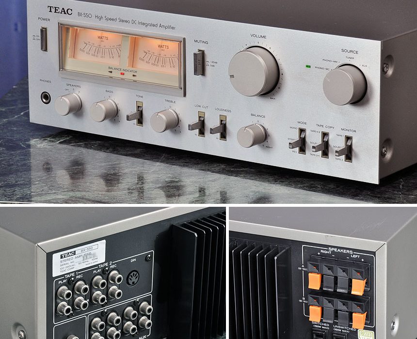 TEAC BX-550 古典功率放大器