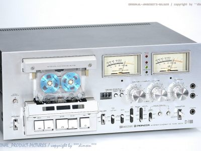 先锋 PIONEER CT-F1000 高级三磁头双表古典卡座