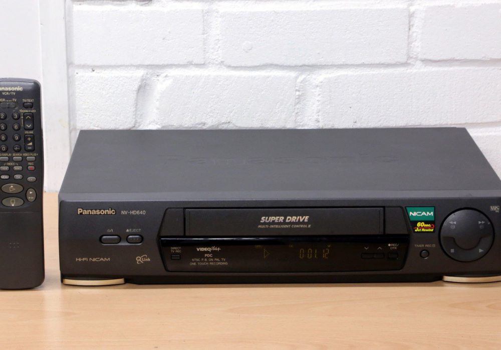 松下 PANASONIC NV-HD640 Hi-Fi VHS 录像机