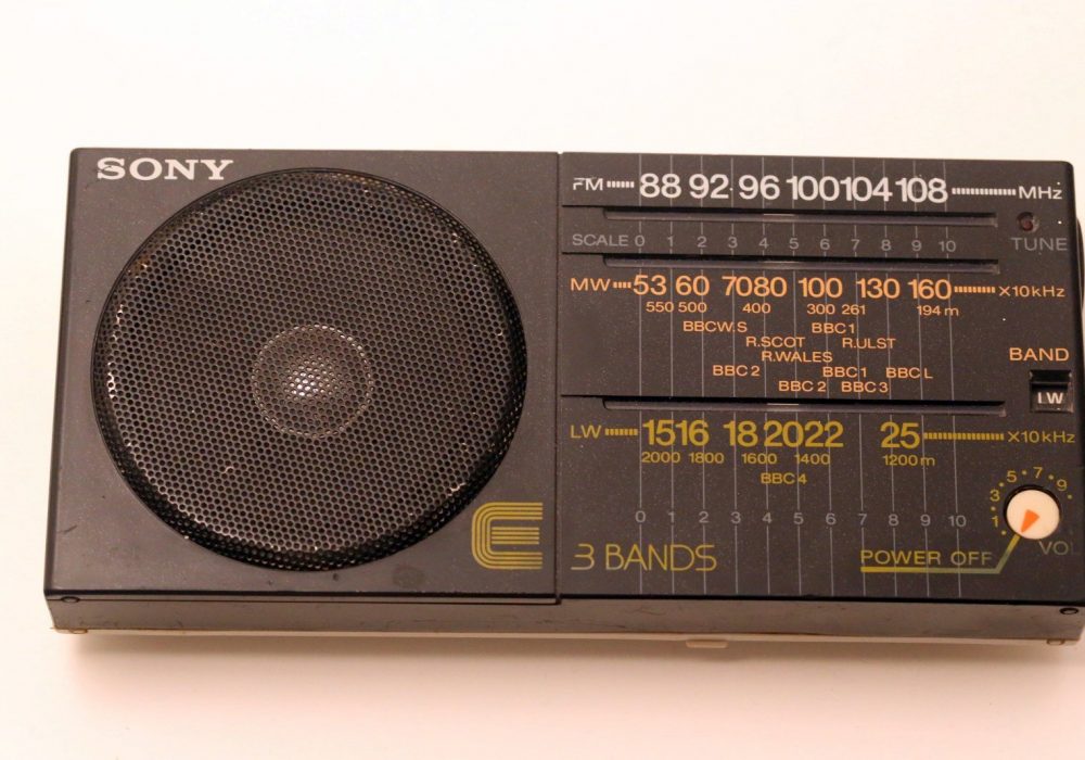 索尼 SONY ICF-22L 3波段 便携式收音机
