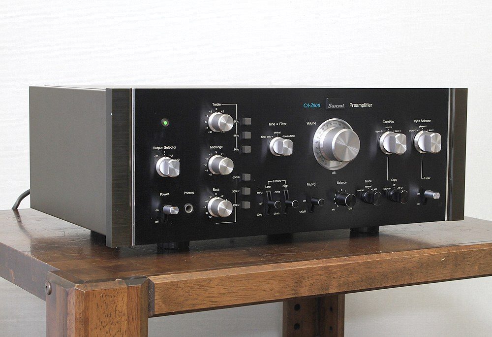 山水 SANSUI CA-2000 前级放大器