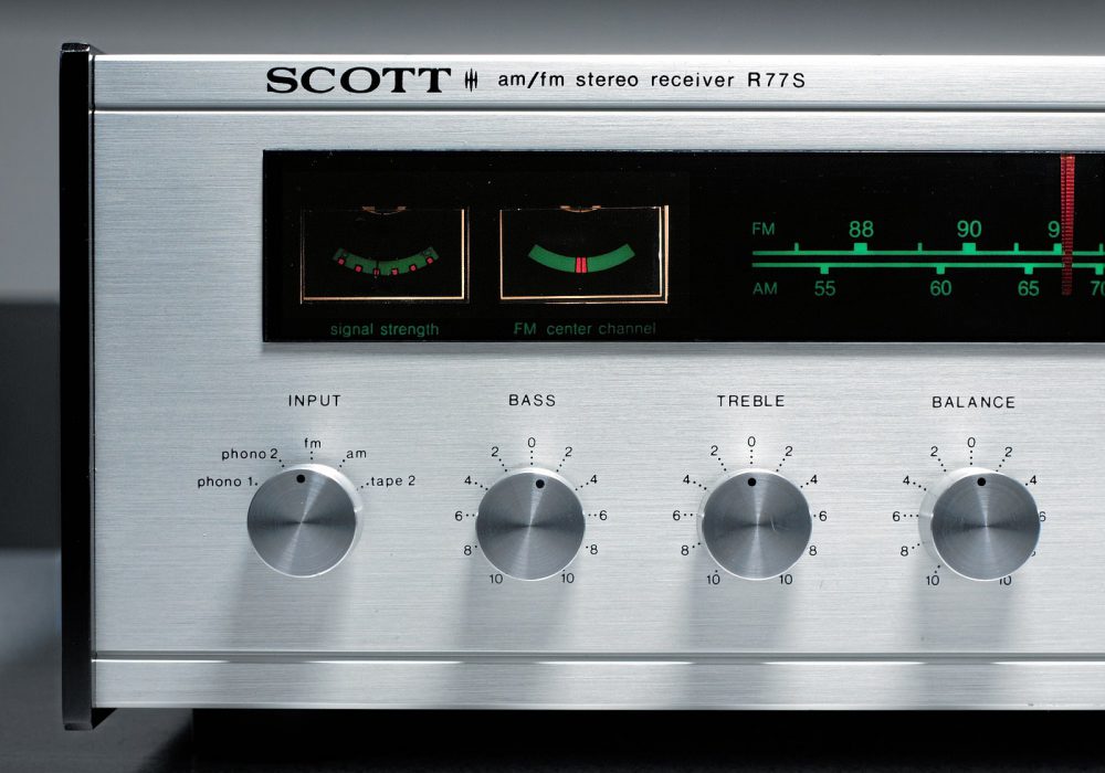 SCOTT R77S Stereo Receiver