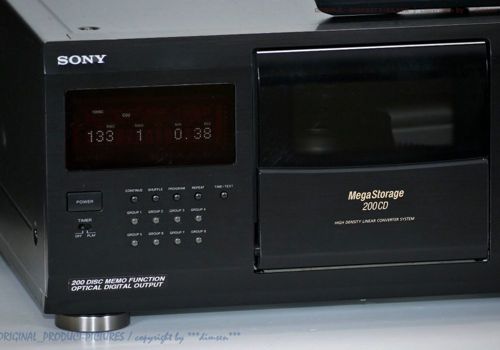 索尼 SONY CDP-CX250 200碟连放 CD播放机