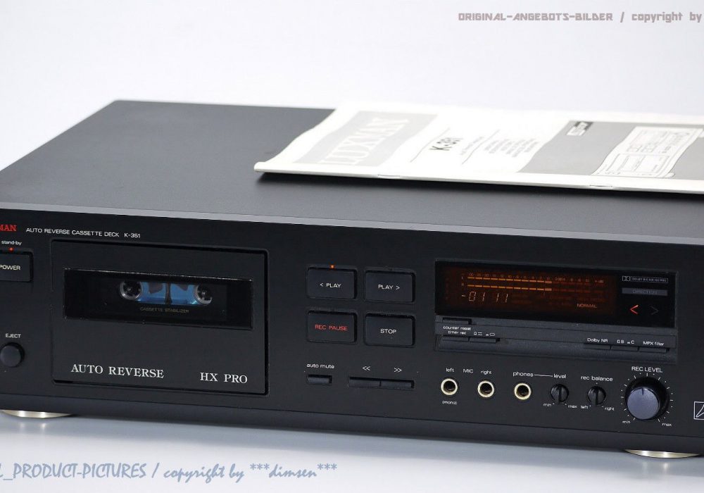 力士 LUXMAN K351 卡座