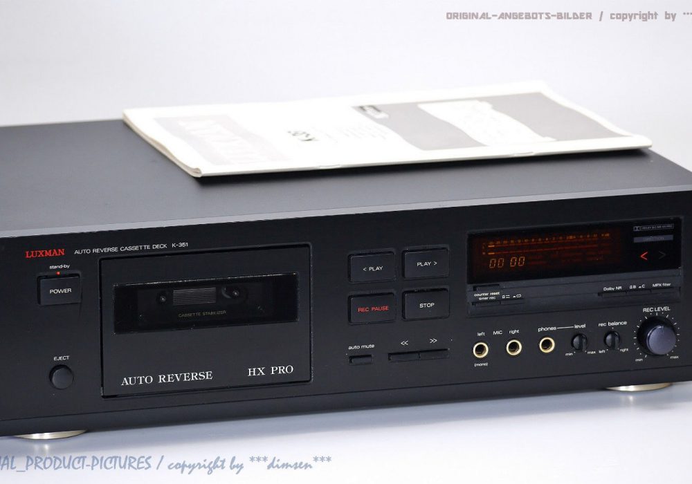 力士 LUXMAN K351 卡座