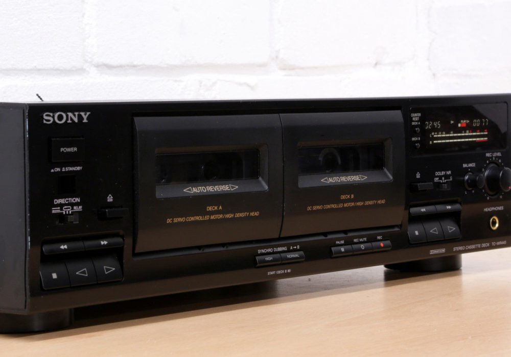 索尼 SONY TC-WR445 双卡座