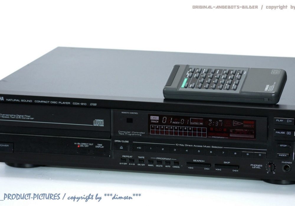 雅马哈 YAMAHA CDX-810 CD 播放机