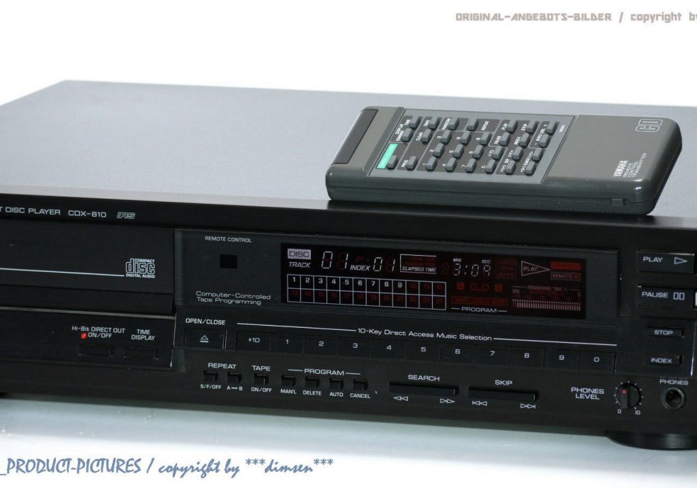 雅马哈 YAMAHA CDX-810 CD 播放机