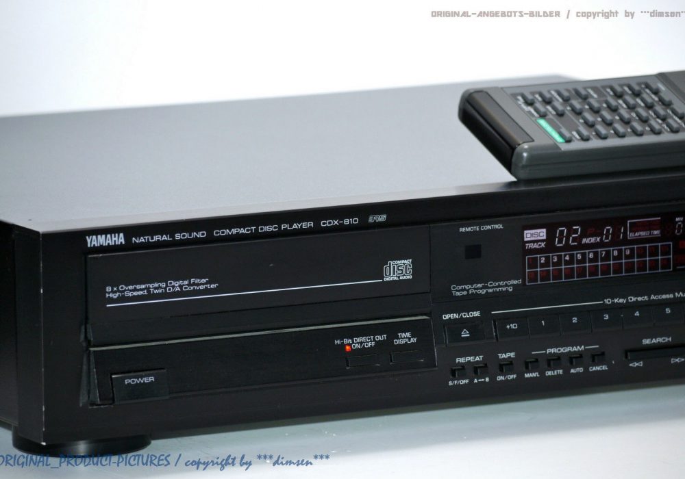 雅马哈 YAMAHA CDX-810 CD 播放机