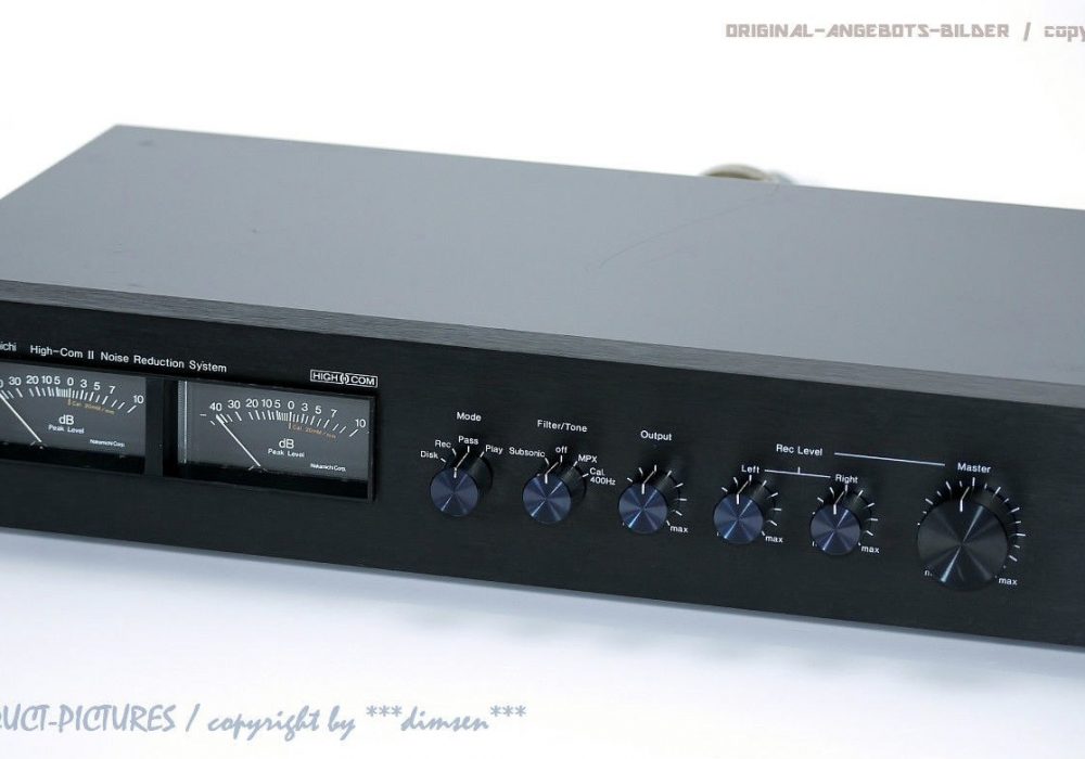 中道 NAKAMICHI High-Com II Noise Reduction System 降噪器