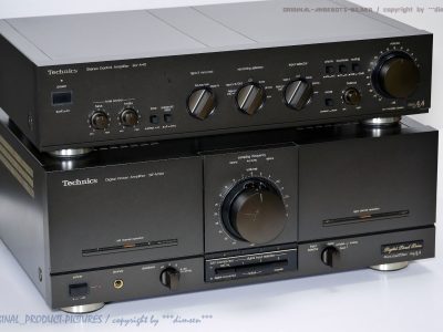 松下 Technics SE-M100 + SU-A40 前后级功率放大器