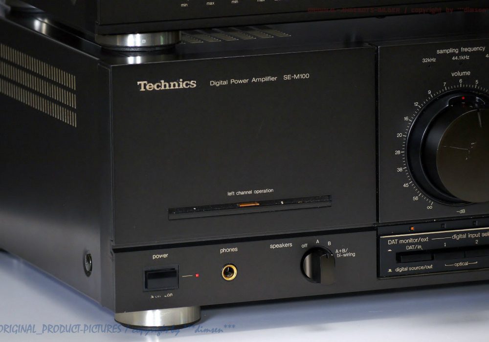 松下 Technics SE-M100 + SU-A40 前后级功率放大器