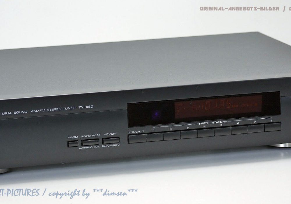 雅马哈 YAMAHA TX-480 立体声 AM/FM 收音头