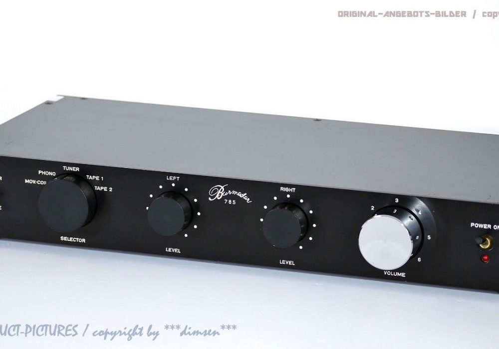 BURMESTER 785 High-End 前级功率放大器