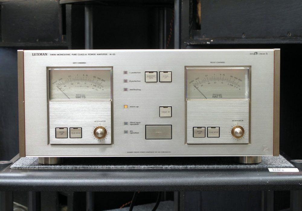 LUXMAN M-05 功率放大器