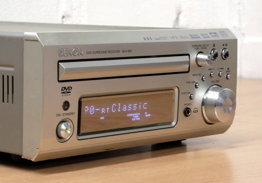 DENON ADV-M51 CD DVD FM/AM 桌面组合 一体机