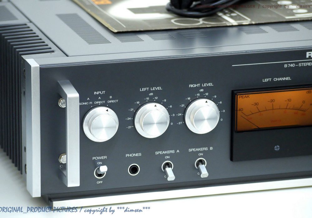 REVOX/STUDER B740 High-End Power-Amplifier 功率放大器