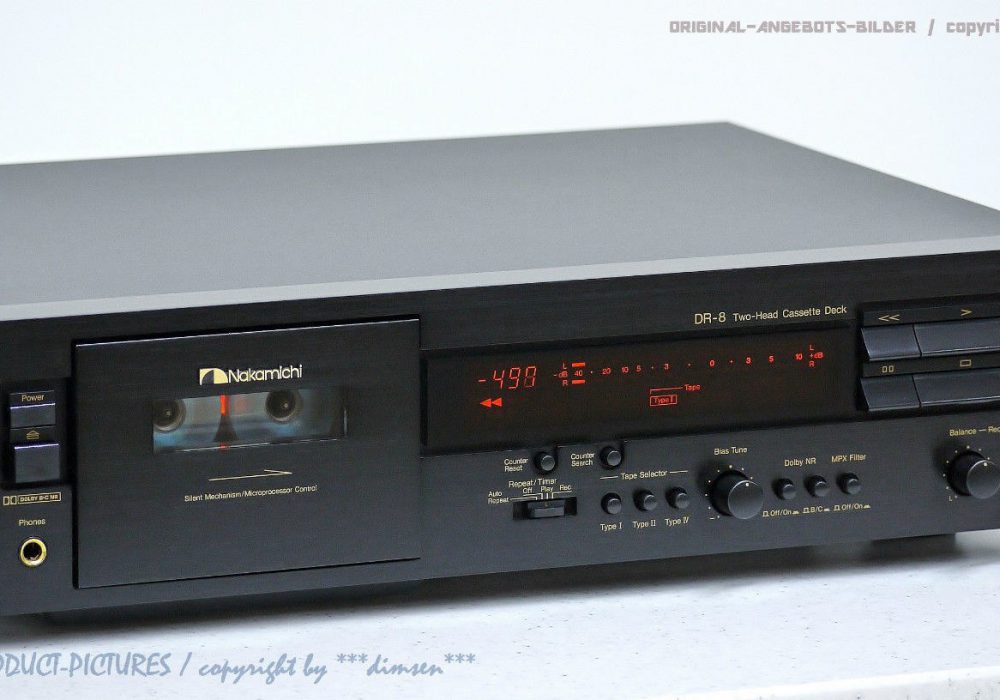 中道 NAKAMICHI DR-8 High-End 卡座