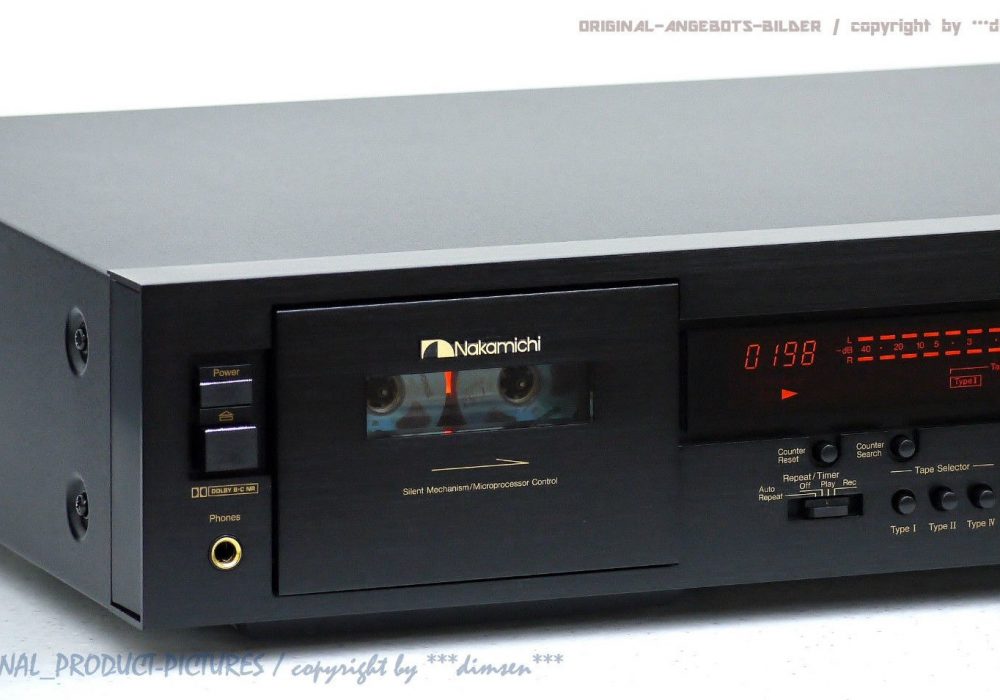 中道 NAKAMICHI DR-8 High-End 卡座