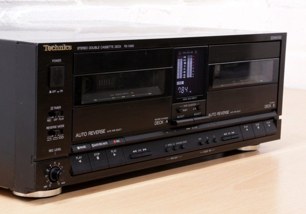 松下 Technics RS-X980 双卡座