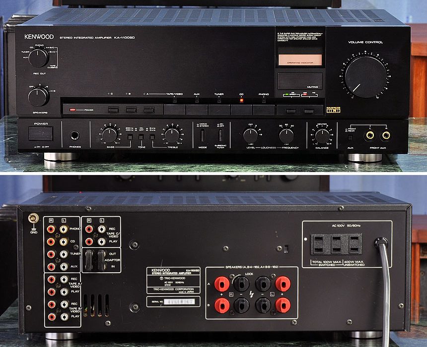 KENWOOD KA-1100SD 功率放大器